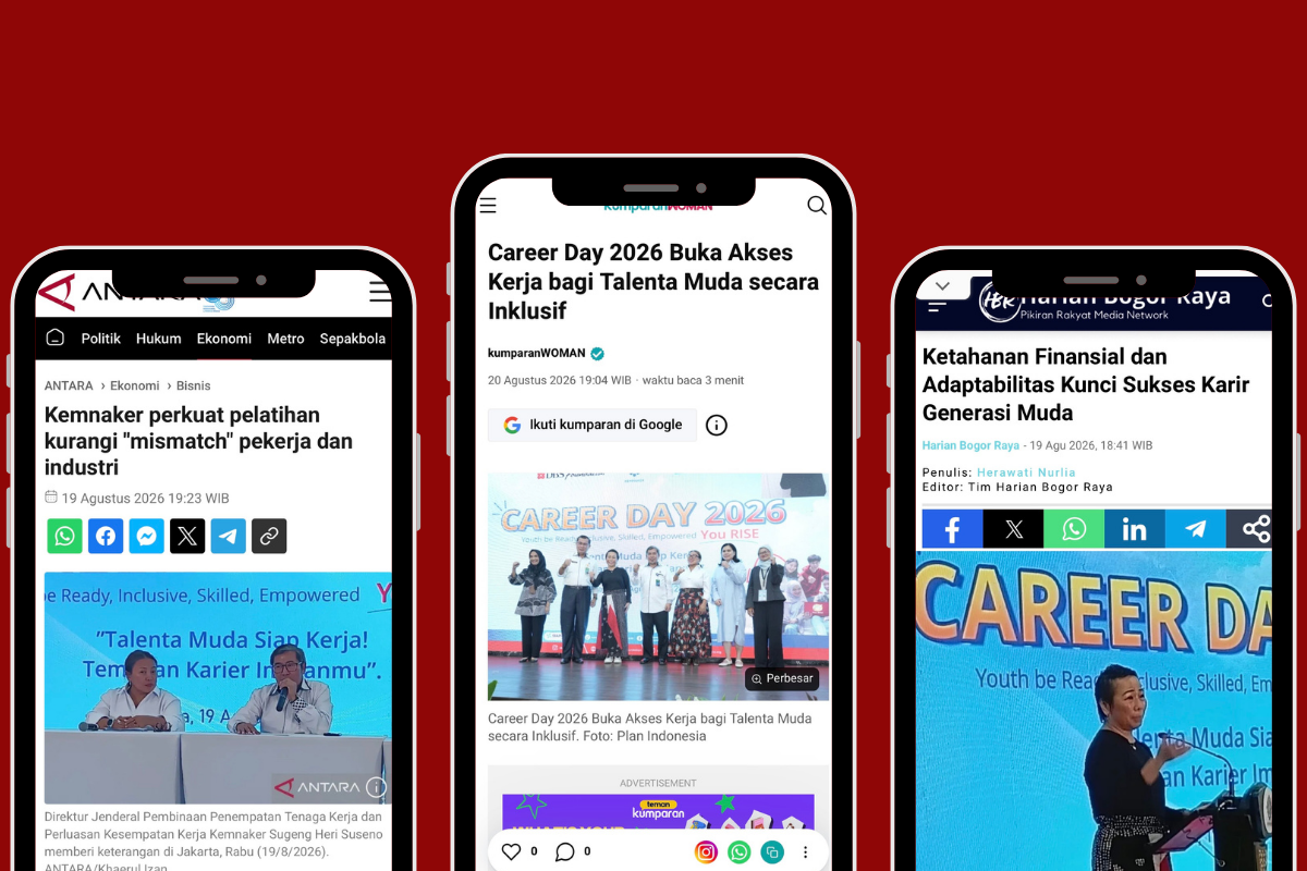 RadVoice Perkuat Career Day Jakarta 2026 oleh Plan Indonesia
