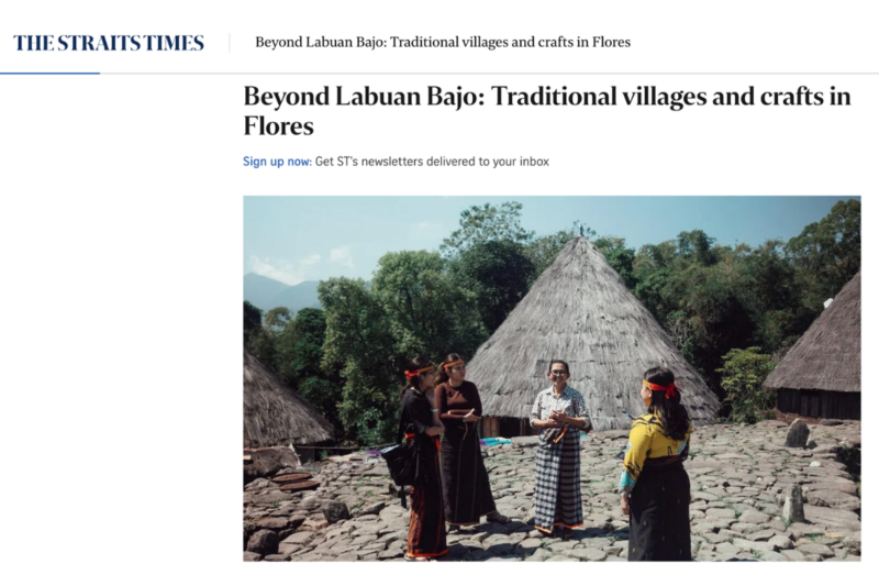 Strategi RadVoice Hadirkan The Straits Times di Media Trip Amartha ke Flores
